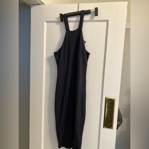 M navy dress